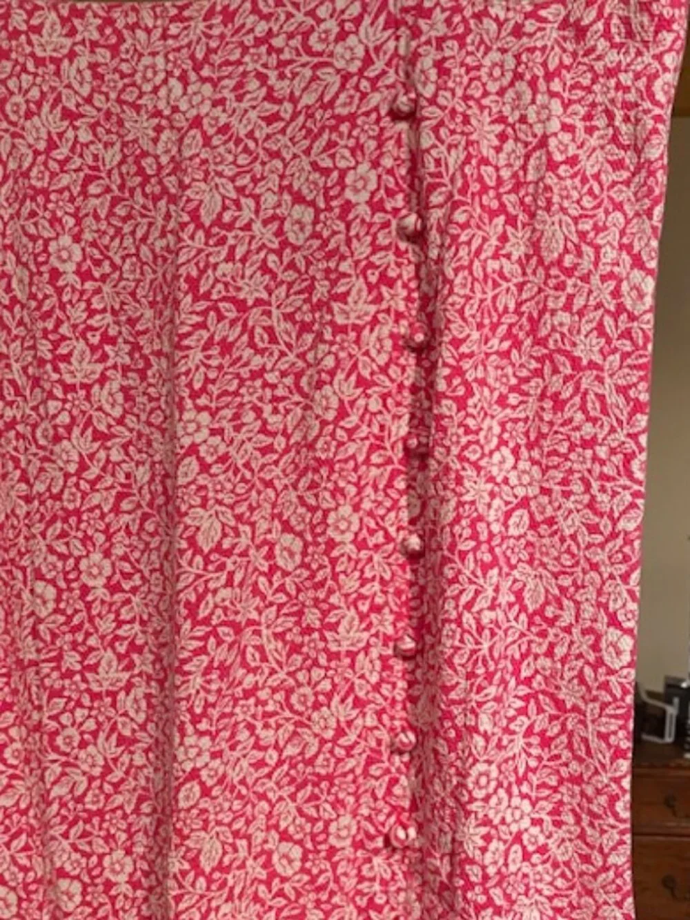 Anthropologie Womens Skirt SZ 14 Pretty in Pink, Viscose,Fully Fashioned, Clean
